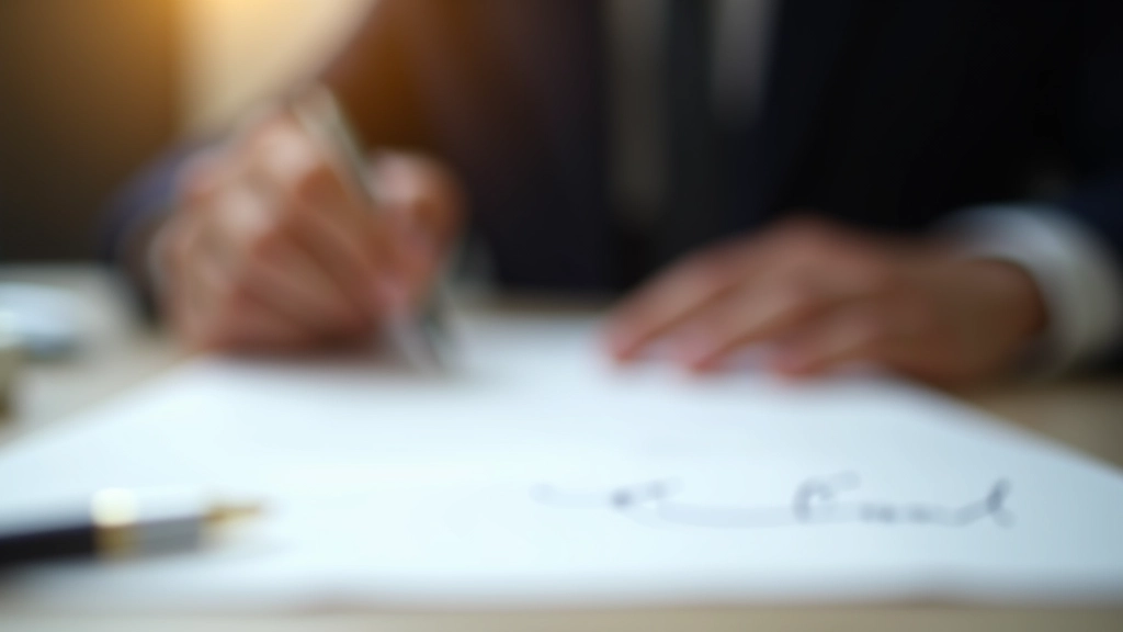 Gültiges Testament mit handschriftlicher Unterschrift, Stempel und Datum auf weißem Papier